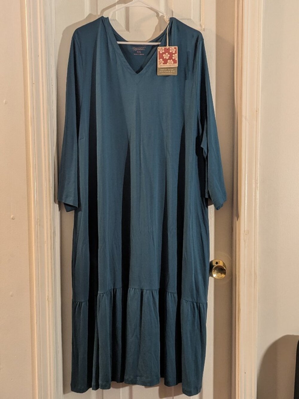 Gudrun Sjoden Blue Jersey Dress